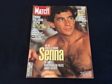 AYRTON SENNA PARIS MATCH MAGAZINE APRIL 1995 MINT CONDITION