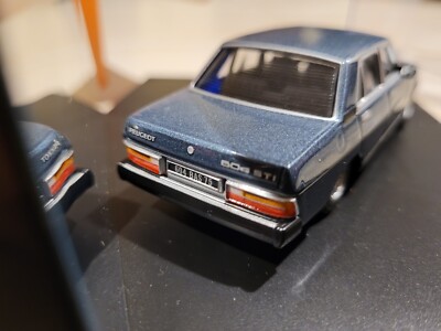 Miniature NOREV 1/43 Peugeot 604 STI 1981 - Gris Métal - NEUVE