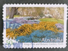 Used Australia Stamp 2007 Australian Botanic Gardens Kings park, Perth