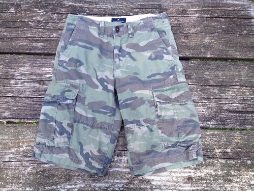 Camo Cargo Longboard Shorts 