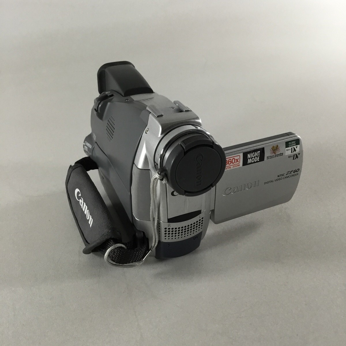 Canon ZR60 Mini DV Camcorder with Battery No Charger Untested *For parts* - Main Image