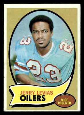 1970 Topps Jerry LeVias #89 - Houston Oilers
