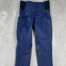 Dover Saddlery Riding Breeches Pants Womens 26 Blue Stretch Horseback Equestrian