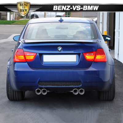 06-11 3 Series E90 Trunk Spoiler OEM Painted Match # 381 Lemans  