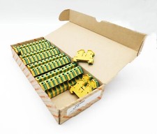 43x Weidmüller 1019100000 WPE 16N protective conductor terminal block -unused-