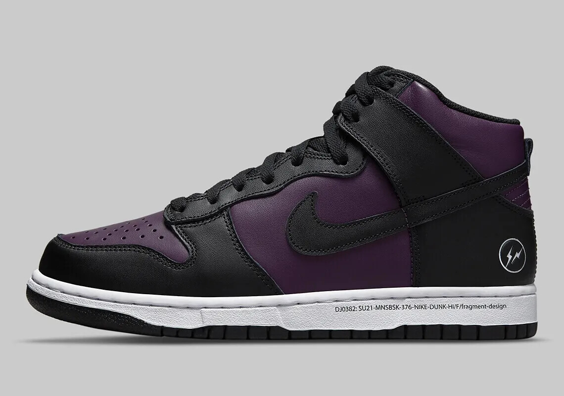 Nike Dunk High Fragment Beijing Black Purple 2021 Sneakers Nike Dunk High Fragment Beijing Black Purple 2021 Sneakers