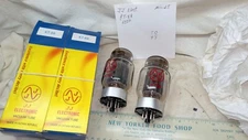 2 NOS JJ Electronic KT-88 6550 Tubes Tested TV-7/U