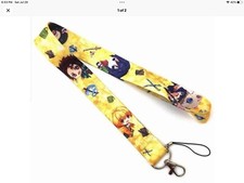 Demon Slayer Kimetsu No Yaiba Anime Cute Lanyard Strap ID Badge Keychain Phone