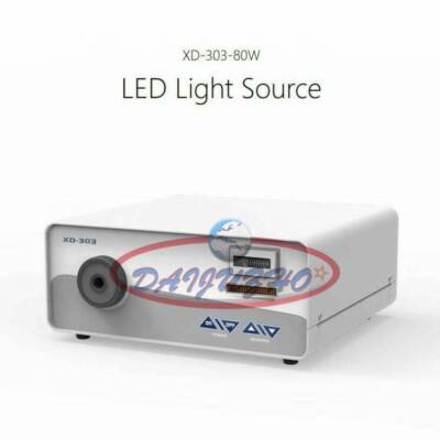 Fiber Optic Endo Micro LED Medical Cold Light Source XD-303-80W #T10