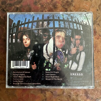 Token Entry CD 1990 The Weight Of The World 10 Tracks *LIKE NEW