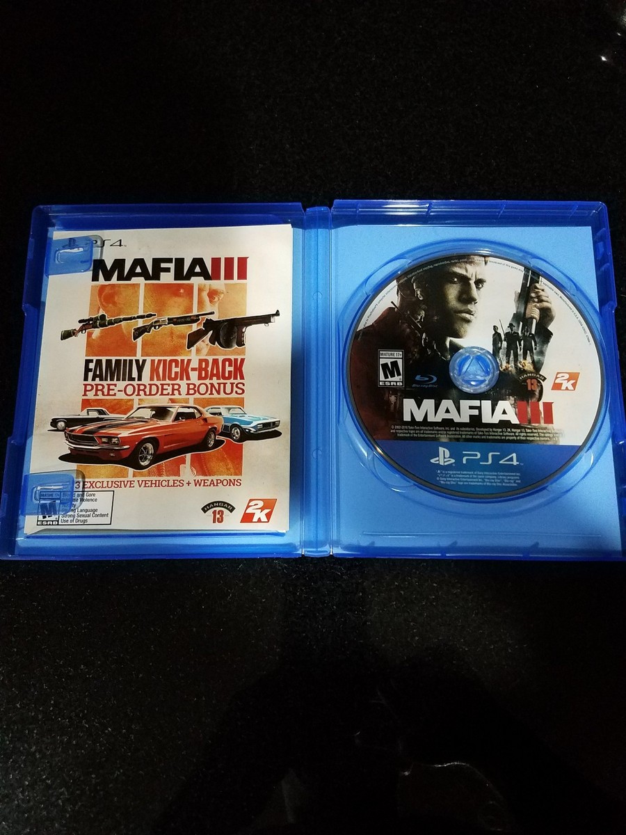 Mafia III PS4 Game 710425478123| eBay