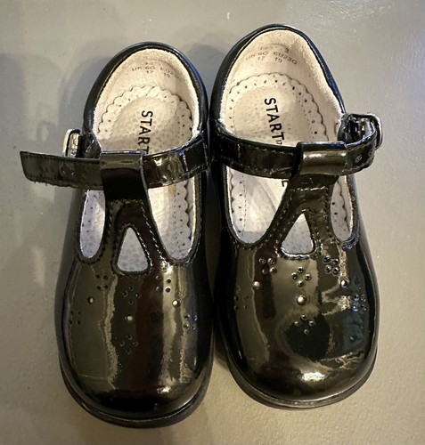 Start Rite Wiggle Mädchen Lackschuhe schwarz 6G