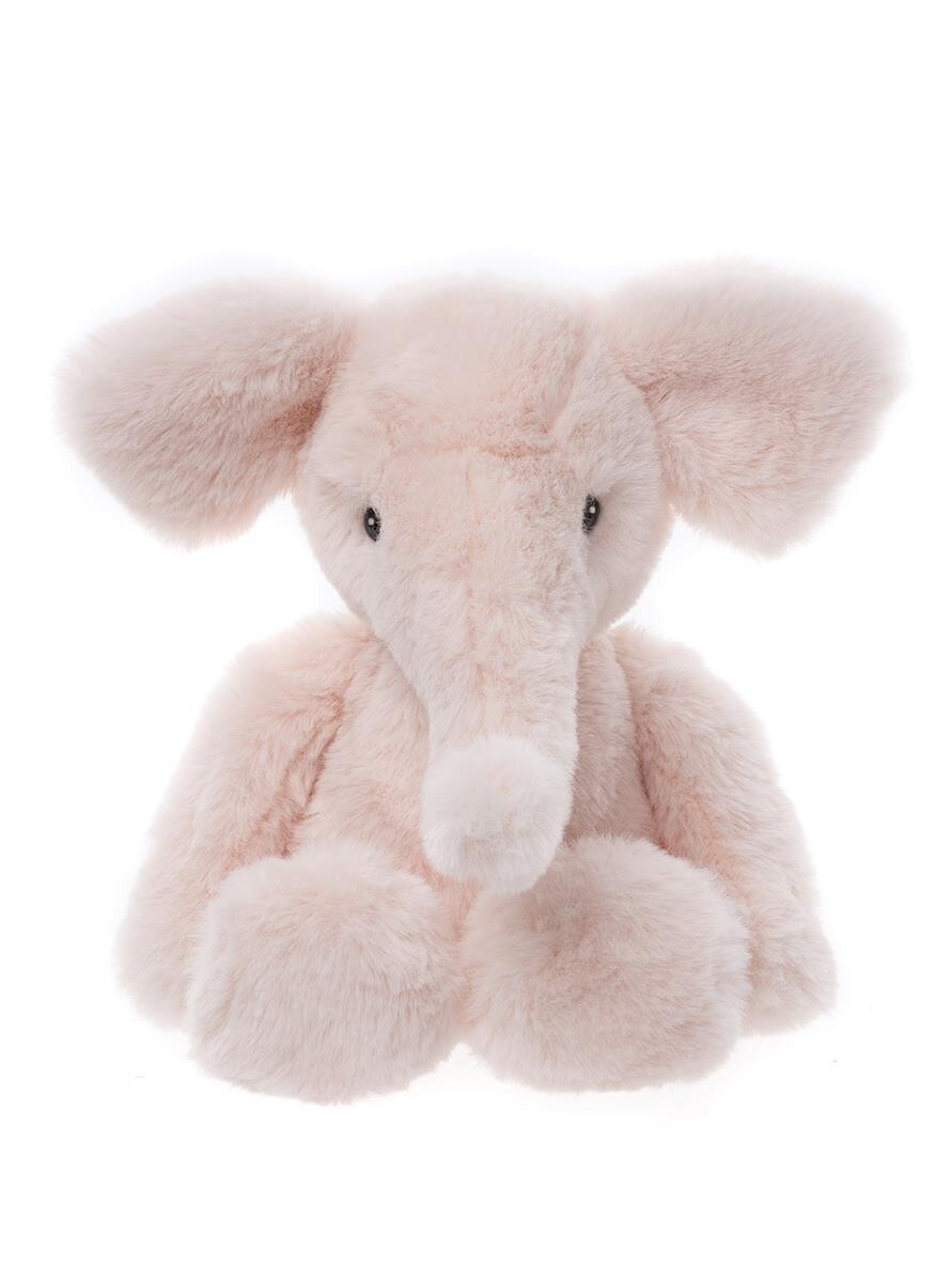 Bear & Me Effie Elephant Bubblegum Pink Plush – Soft Stuffed Animal for Kids