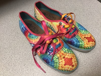 skechers tie dye bobs