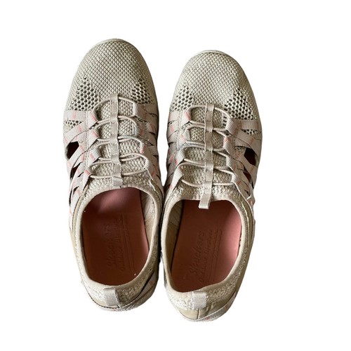 Skechers Reggae Fest Neap Damenschuhe US 9 UK 6 EU 39 beige rosa Slipper Sandale - Bild 6 von 8