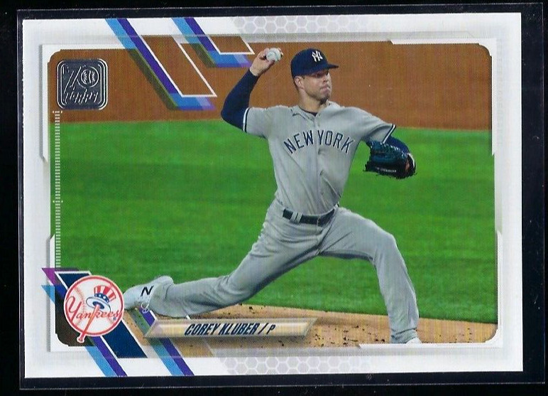 2021 Topps 70th Ann. Baseball #567 - COREY KLUBER - New York Yankees