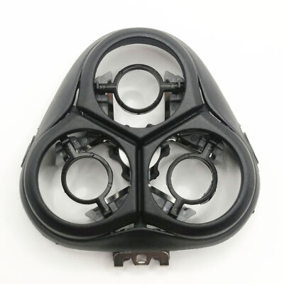 Black Shaver Holder (Side Silver) & Frame Plate For Philips S3122/55 S3211/82