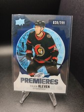 2023-24 UD Ice Hockey Tyler Kleven RC #222 Premieres Blue /799