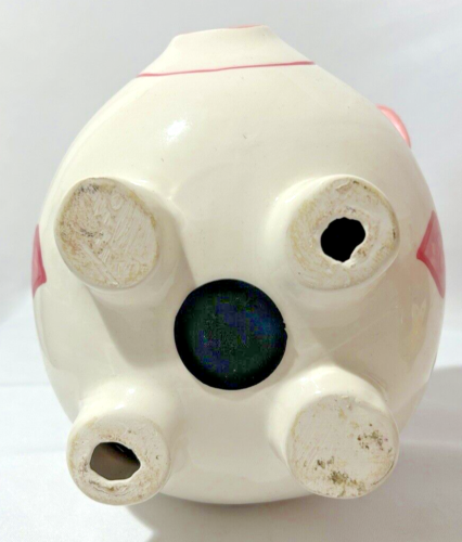 Pink Piggy Bank Girls Fancy Ceramic Pig Pink Piggy With Stopper - Girls Decor - Picture 11 of 11