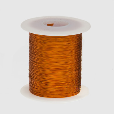 Remington Industries 38 AWG Magnet Wire, 8 Oz, 9976 Ft, Enameled Copper, 155C