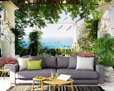 3D Garden Windmill 2059 Wallpaper Mural Paper Wall Print Indoor Murals CA Sinsin