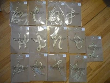 Sugar Paper Glitter Gift Topper Letter  B C D E F G H  J K L M N O P Q R T Z K M
