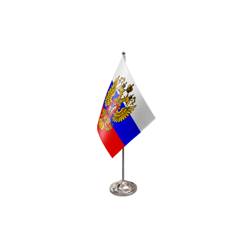 Russia Crest Eagle Flag Table Hand Waving Flags Bunting Party Scrunchie Displays - Photo 4/44