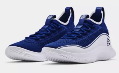 Under Armour Curry Flow Royal White 3023085-402 Men Size