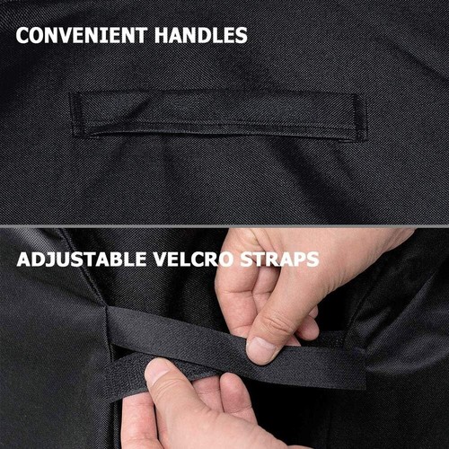 iCOVER 55 in Barbecue Gas Smoker Grill Cover,600D Fits Weber Char-Broil Nexgrill - Picture 5 of 7