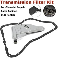 Automatic Transmission Filter + Oil Pan Gasket Kit For Chevrolet Impala 24206433