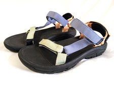 Teva Hurricane XLT2 Women's Strappy Sandals, Peach Blue Green Black, Size 9