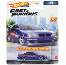 Hot Wheels Premium 1999 NISSAN MAXIMA * Series Fast and & Furious 2023 * Diecast