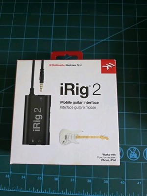 IK Multimedia iRig 2 Portable Guitar Audio Interface for iPhone/iPad