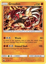 Pokemon Groudon 81/168 SM - Celestial Storm LP Holo Rare on eBay