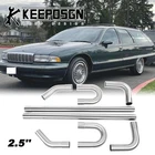 For Chevy Caprice Exhaust Pipe Kit 2.5' Stainless Steel Mandrel Bent Slip On DIY