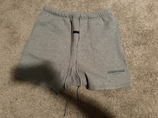 Fear of God Essentials Summer Core Sweat Short 'Dark Heather Oatmeal' - Size XL