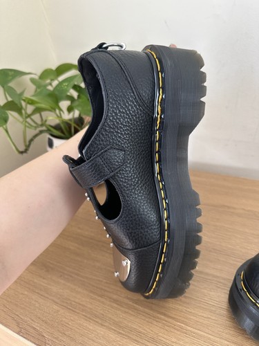 Zapatos Dr Martens Bethan Piercing Cuero Negro Plataforma Cuádruple UK 5 EU 38 US L 7 - Imagen 12 de 16