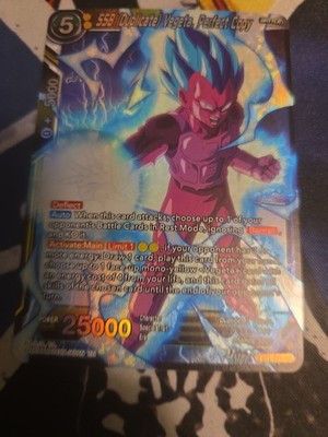 Dragon Ball Super SSB (Duplicate) Vegeta, Perfect Copy SR Foil EN BT31-075