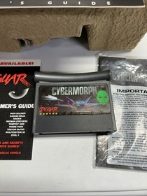 Atari Jaguar Console System Complete in Box w/ Cybermorph CIB Tested