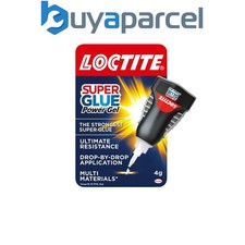 Loctite 2633673 Super Glue Power Flex Control, Gel Bottle 4g LOCSGGC4GNR