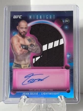 2025 Topps Midnight UFC Jean Silva RC Rookie Relic Auto (See Description)