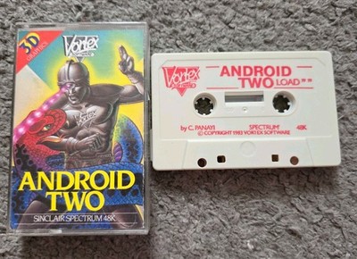 Android Two - Sinclair ZX Spectrum Spiel - Vortex Software - GETESTET siehe Bild 