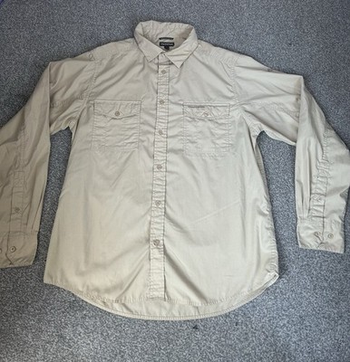 Craghoppers Outdoor Solar Shield Shirt - Herren Größe L - Beige - Top Zustand