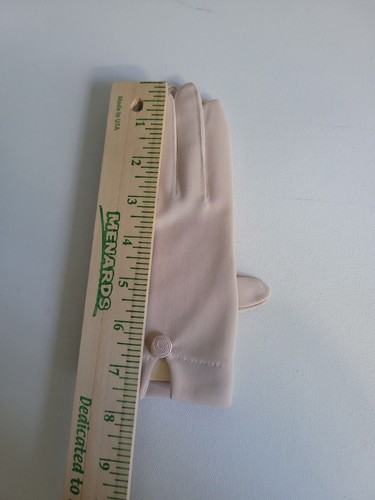 Vintage Antique Ivory Ladies Gloves Sz 6 New - Picture 8 of 9