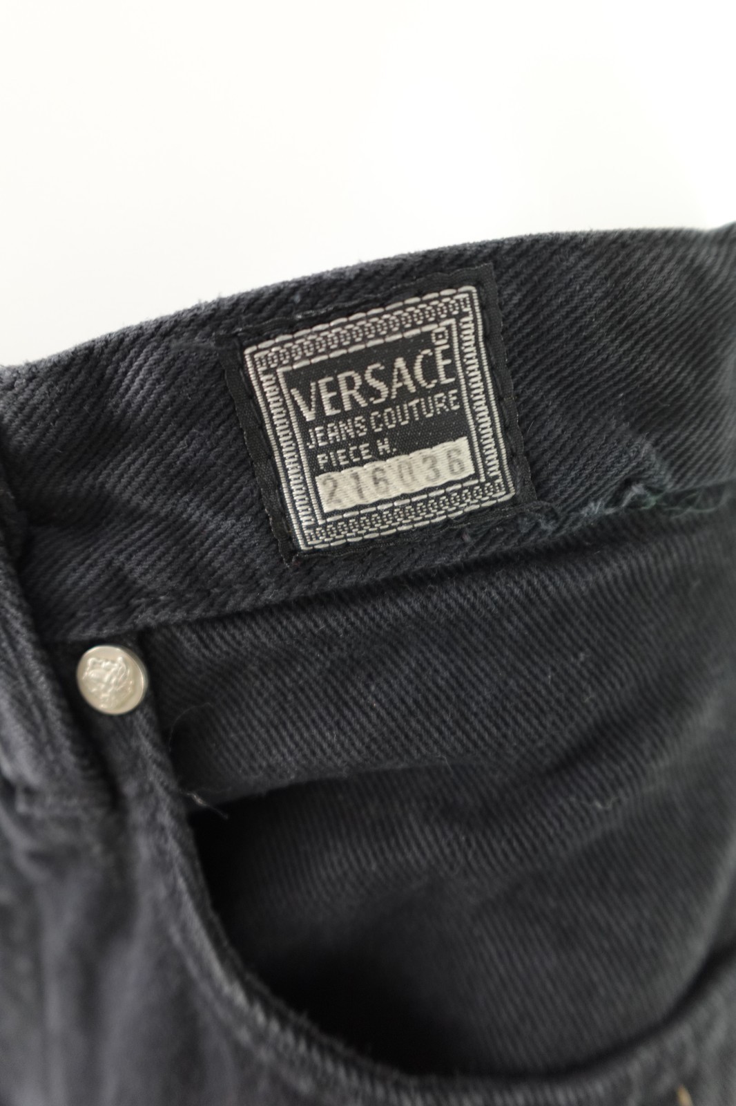 Versace Jeans Couture Trousers Women's Jeans Size 42/28 Denim Woman Medusa thumbnail 3