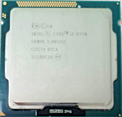 Intel Core i7-3770 3.40GHz Quad-Core LGA 1155 CPU Processor SR0PK