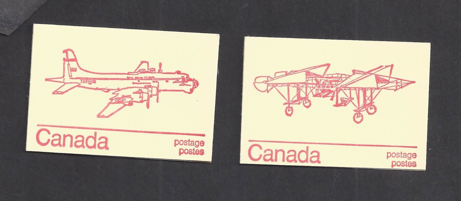 CANADA BOOKLET #74a VF MINT NH MESSED-UP HAIR ON PEARSON CHOOSE 1 BS31760
