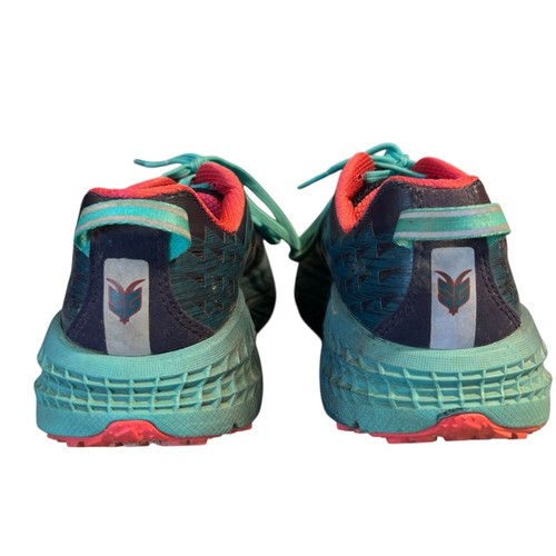 Hoka Women’s Sz 8.5 Speedgoat 2 Blue Trail Sneakers Running Athletic Vibram Sole - Picture 6 of 11