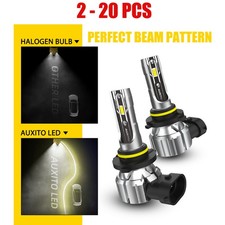 AUXITO 9006 HB4 Headlight LED Bulb Bright 45000LM Super Beam 6500K White 2-20X