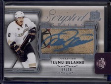 2024-25 The Cup Teemu Selanne Scripted Sticks Auto HOF SSP /10